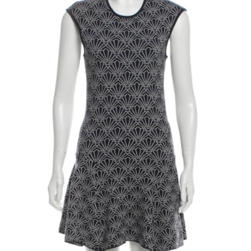 NWT Markus Lupfer A Line Dress Blue Size: M